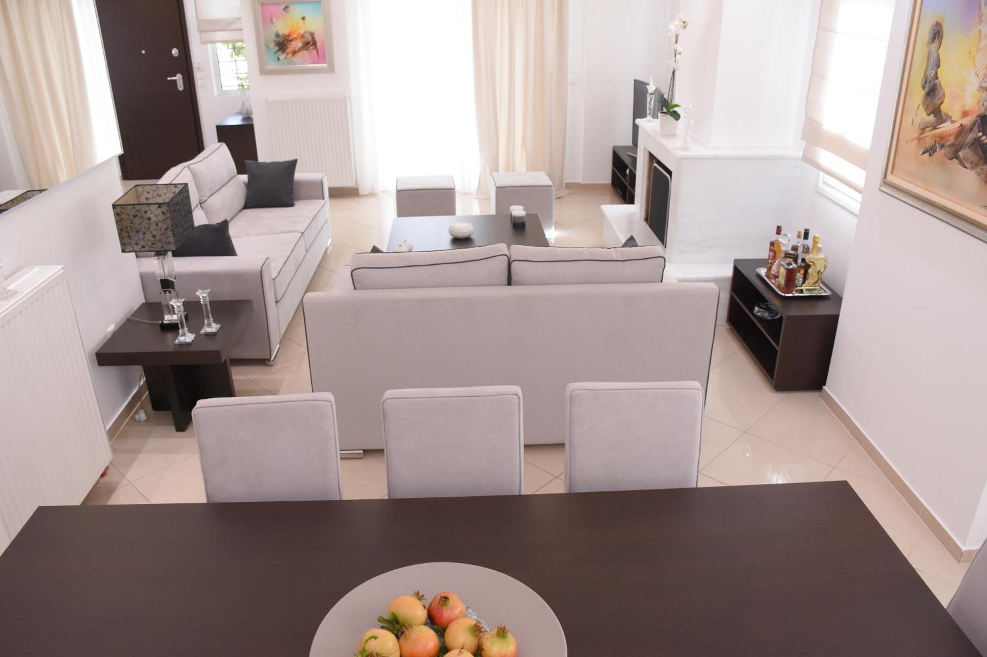 Keratea Luxury Villa -Athens Airport Bagian luar foto