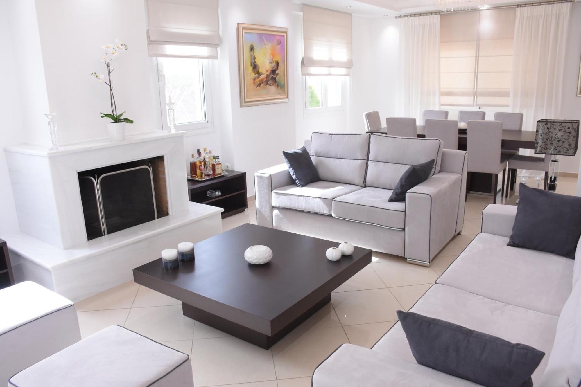 Keratea Luxury Villa -Athens Airport Bagian luar foto